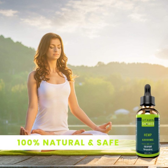 Vitamin Shower Broad Spectrum Hemp Oil Drops, High Strength Hemp Extract(60000 mg) Vitamin Shower Broad Spectrum Hemp Oil Drops, High Strength Hemp Extract(60000 mg)