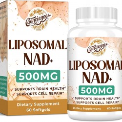 Caenciennes Suplemento Liposomal NAD+ 500 MG, 60 cápsulas blandas Caenciennes Suplemento Liposomal NAD+ 500 MG, 60 cápsulas blandas