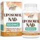 Caenciennes Liposomal NAD+ 500 MG Supplément, 60 Softgels