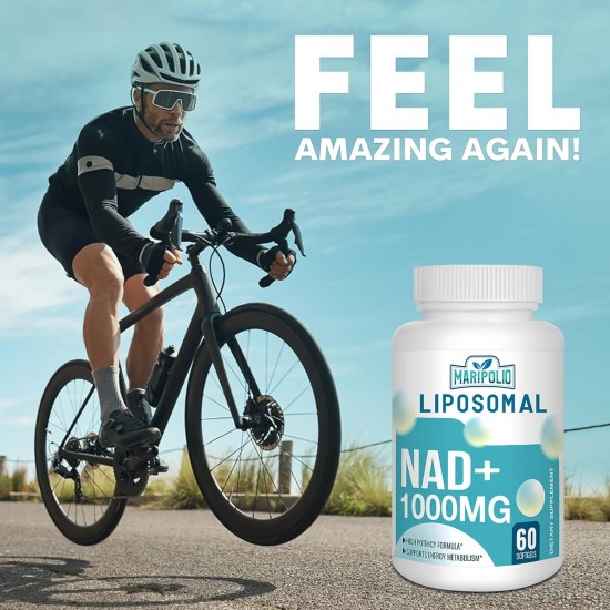 Maripolio Liposomal NAD+ Supplement 1000 mg 60 Softgels