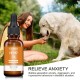 Aceite de cáñamo Ecofine de amplio espectro para perros 1500mg, aceite de cáñamo orgánico para mascotas, aprobado por la FDA