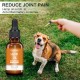 Aceite de cáñamo Ecofine de amplio espectro para perros 1500mg, aceite de cáñamo orgánico para mascotas, aprobado por la FDA