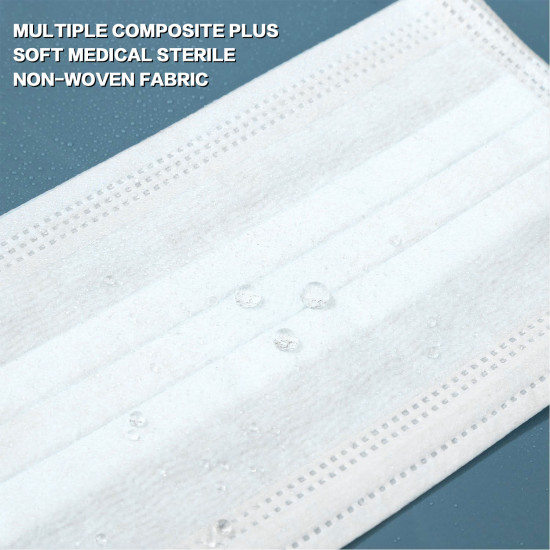 HID MED Disposable Face Masks 3 Ply, Great for Virus COVID-19 Protection and Personal Health (50 pcs) HID MED Disposable Face Masks 3 Ply, Great for Virus COVID-19 Protection and Personal Health (50 pcs)