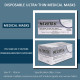 NELYTEX Maschere facciali usa e getta 3 strati, ottime per la protezione da virus e COVID-19 di virus e salute personale (50 pcs)