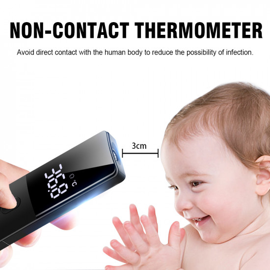 Infrared Thermometer, Non-Contact Forehead Thermometer, Digital Ear Thermometers Infrared Thermometer, Non-Contact Forehead Thermometer, Digital Ear Thermometers