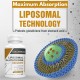 AJAXERRUE 1400mg Suplemento de Glutatión Liposomal con Vitamina C, Ácido Hialurónico, 60 Cápsulas Blandas