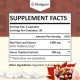 Basigano Red Vine Leaf & Horse Chestnut Extract Capsule Supplements (Vitis Vinifera) 1500mg 60 Capsules