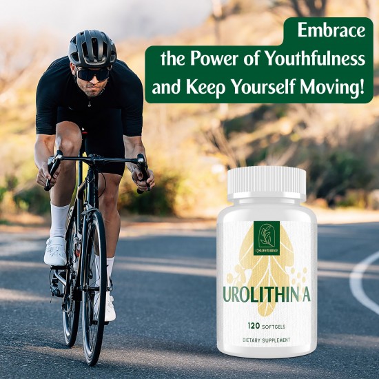 CystoRebalance Urolithin A 2000mg | Mitochondrial & Healthy Aging Support – 120 Softgels CystoRebalance Urolithin A 2000mg | Mitochondrial & Healthy Aging Support – 120 Softgels
