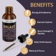 Elikadur Shilajit Resin Organic Supplément liquide, 60 ml