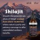 Elikadur Suplemento líquido orgánico de resina de shilajit, 60 ml