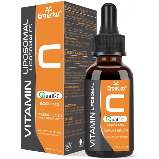 Ergecko Liposomales Vitamin C with Quali®-C 2000mg/60ml