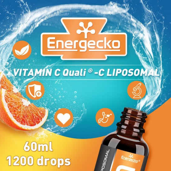 Ergecko Liposomales Vitamine C avec Quali®-C 2000mg/60ml