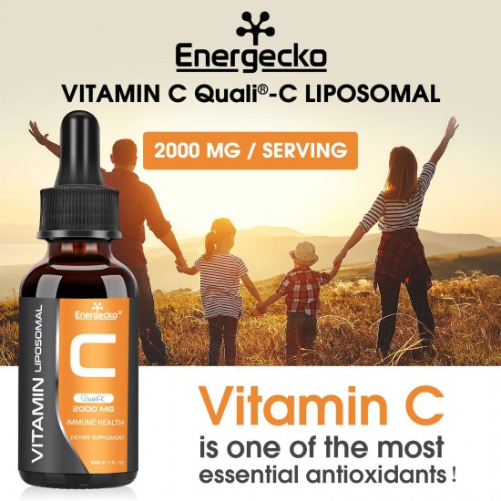 Ergecko Liposomales Vitamin C with Quali®-C 2000mg/60ml