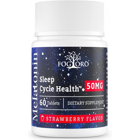 Fogoro Powerful Melatonin supplement 60 Capsules