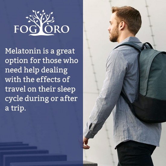 Fogoro Powerful Melatonin supplement 60 Capsules