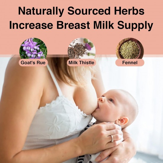 Funermy Probióticos postnatales Suplementos de lactancia, 20 Sobres