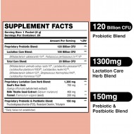 Funermy Postnatal Probiotics Lactation Supplements, 20 Packets