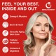 Gesundgeist Liposomal Urolithin A 1000mg – Komplex mit CoQ10 & Trans-Resveratrol für Zellenergie & Langlebigkeit – 120 Vegane Softgel-Kapseln