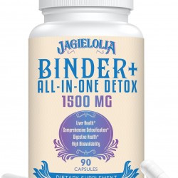 Jagielolia Suplemento desintoxicante Todo en Uno 1500 MG 90 Cápsulas Veganas Jagielolia Suplemento desintoxicante Todo en Uno 1500 MG 90 Cápsulas Veganas
