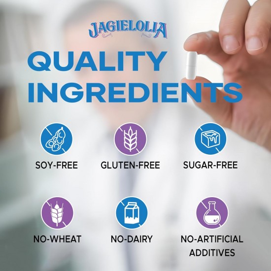 Jagielolia All-In-One Entgiftungsbinder 1500 MG 90 Vegane Kapseln