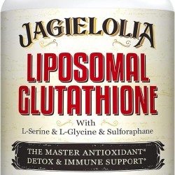 Jagielolia Glutatión Liposomal 2000 mg con L-Serina, L-Glicina y Sulforafano, 60 cápsulas blandas Jagielolia Glutatión Liposomal 2000 mg con L-Serina, L-Glicina y Sulforafano, 60 cápsulas blandas