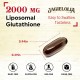 Jagielolia Glutathion liposomal 2000 mg avec L-Sérine, L-Glycine & Sulforaphane, 60 gélules