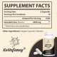 KoNefancy Capsule di fegato di manzo nutrito con erba 4200mg, 60 Capsule