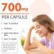 KoNefancy Capsule di fegato di manzo nutrito con erba 4200mg, 60 Capsule