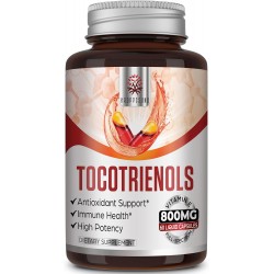 Kroppssund Tocotrienol Supplement Full Spectrum, Tocotrienol Vitamin E-Tocotrienols 800mg - 60 Liquid-Filled Capsules Kroppssund Tocotrienol Supplement Full Spectrum, Tocotrienol Vitamin E-Tocotrienols 800mg - 60 Liquid-Filled Capsules