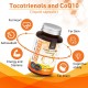 Kroppssund Tocotrienols 800mg Supplément, Riche en Vitamine E Tocotrienols, CoQ10, Oméga 3, 6, 9 -60 Capsules Liquides