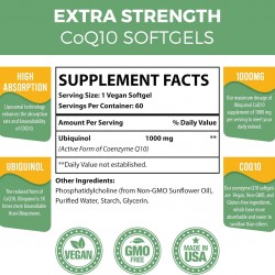 Mecinalis Ubiquinol CoQ10 Liposomal 1000mg 60 Cápsulas Blandas Mecinalis Ubiquinol CoQ10 Liposomal 1000mg 60 Cápsulas Blandas