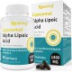 Naering Liposomale Alpha-Liponsäure 1400mg Weichkapseln mit L-Carnitin+Ubiquinol (aktives CoQ10) und Vitamin E, 60 Kapseln