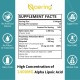 Naering Ácido Alfa Lipoico Liposomal 1400mg Cápsulas Blandas con L-Carnitina+Ubiquinol (CoQ10 Activo) y Vitamina E, 60 Cápsulas