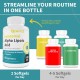 Naering Liposomale Alpha-Liponsäure 1400mg Weichkapseln mit L-Carnitin+Ubiquinol (aktives CoQ10) und Vitamin E, 60 Kapseln