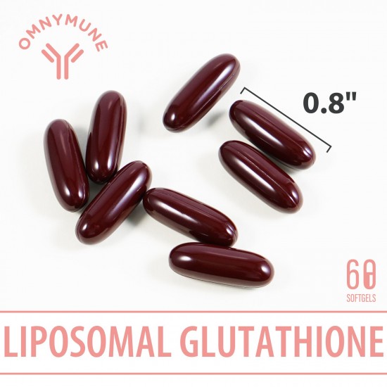 Omnymune Glutatione Liposomiale Ridotto Softgels 1000mg 60 Capsule