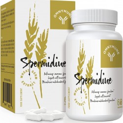Omnymune Espermidina Extracto de Germen de Trigo Cápsulas 1300 mg Fórmula Avanzada con Zinc Omnymune Espermidina Extracto de Germen de Trigo Cápsulas 1300 mg Fórmula Avanzada con Zinc