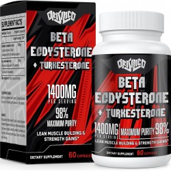 Orisilico Beta Ecdysterone y Turkesterone Suplementos, 1400mg 60 Cápsulas Orisilico Beta Ecdysterone y Turkesterone Suplementos, 1400mg 60 Cápsulas