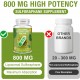 Rosmolo Liposomal Sulforaphane Supplement 800 MG, Full-Spectrum Broccoli Extract, 60 Softgels