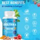 Saglikli Advanced Urolithin A Supplement, 800mg - with Organic Pomegranate Extract & Turmeric - 120 Softgels Saglikli Advanced Urolithin A Supplement, 800mg - with Organic Pomegranate Extract & Turmeric - 120 Softgels