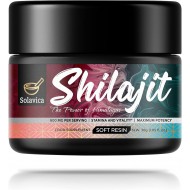 Solavica 600mg Himalaya Shilajit Harz mit Fulvinsäure & 85+ Mineralien 30g