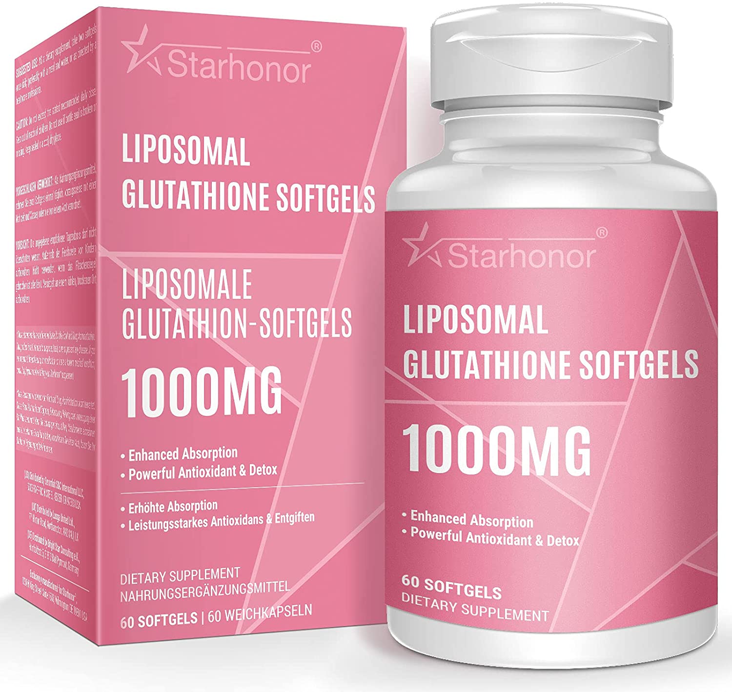 glutathione pills uk Buy Starhonor L- Glutathione Reduced Softgels 1000 mg (60 Capsules) ,  Natural Fast Release Antioxidant Complex, Advanced Absorption, High Purity,  Liposomal Glutathione N-Acetyl-Cysteine Supplement
