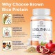 Sundhedsliv Urolithin A 1000mg + Brown Rice Protein 500mg – High-Absorption Mitochondrial Renewal & Muscle Support – 60 Capsules Sundhedsliv Urolithin A 1000mg + Brown Rice Protein 500mg – High-Absorption Mitochondrial Renewal & Muscle Support – 60 Capsules
