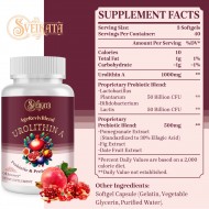 Sveikata Urolithin A Supplement 1500mg – with Probiotics & Pomegranate for Cellular Renewal & Mitochondrial Support, 120 Softgels
