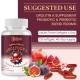 Sveikata Urolithin A Supplement 1500mg – with Probiotics & Pomegranate for Cellular Renewal & Mitochondrial Support, 120 Softgels