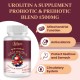 Sveikata Urolithin A Supplement 1500mg – with Probiotics & Pomegranate for Cellular Renewal & Mitochondrial Support, 120 Softgels