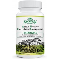 SZCZEKIN Active Hexose Correlated Compound 1500mg Supplement, 90 Veggie Capsules