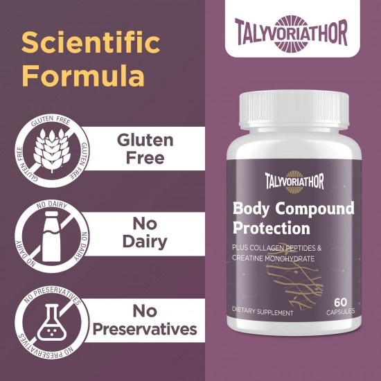 Talyvoriathor BPC-157 Capsules – 1500mcg Daily Peptide Support for Recovery & Active Living (60 Count) Talyvoriathor BPC-157 Capsules – 1500mcg Daily Peptide Support for Recovery & Active Living (60 Count)