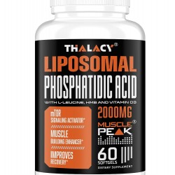 Thalacy Ácido Fosfatídico Liposomal Constructor Muscular (PA), 2000mg 60 Cápsulas Thalacy Ácido Fosfatídico Liposomal Constructor Muscular (PA), 2000mg 60 Cápsulas