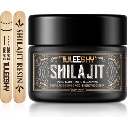 Tuleeshy 100% Pure Himalayan Shilajit Resin 30g Tuleeshy 100% Pure Himalayan Shilajit Resin 30g