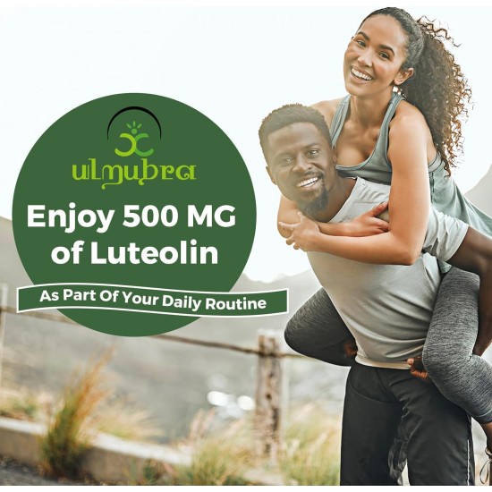 Ulmubra Liposomal Luteolin 500MG, 60 Capsule Morbide